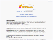 Tablet Screenshot of linkwizard.net